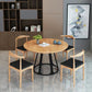 Wood Finish Dining Set 1/2/3/5 Pieces Modern Solid Wood Dinette Set Clearhalo 'Dining Room Sets' 'Dining Tables & Seating' 'dining_room_set' 'furn' 'furn_dining_room_set' 'Furniture' 'Kitchen & Dining Furniture' 1200x1200_656a0f2a-d75a-43ea-8ab7-0bf33c86b452