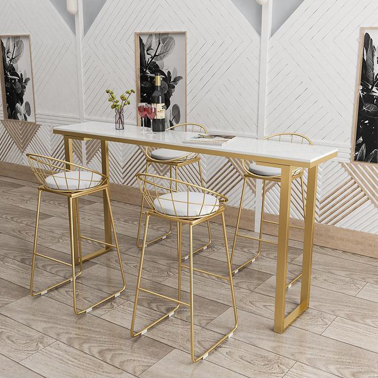 Nordic Style Rectangle Sintered Stone Table Dining Bar Counter Table for Kitchen Clearhalo 'Bar Furniture' 'Bar Tables' 'bar_tables' 'furn' 'furn_bar_tables' 'Furniture' 'furniture_bar_tables' 'Kitchen & Dining Furniture' 1200x1200_656a8a68-2918-4efc-a1cf-ef516775a9a2