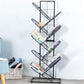 Scandinavian Metal Bookshelf Standard Closed Back Bookcase with Shelves Clearhalo 'Bookcases' 'furn' 'furn_bookcases' 'Furniture' 'Office Furniture' 1200x1200_656bccc5-c420-419b-aced-ca08a87ab556
