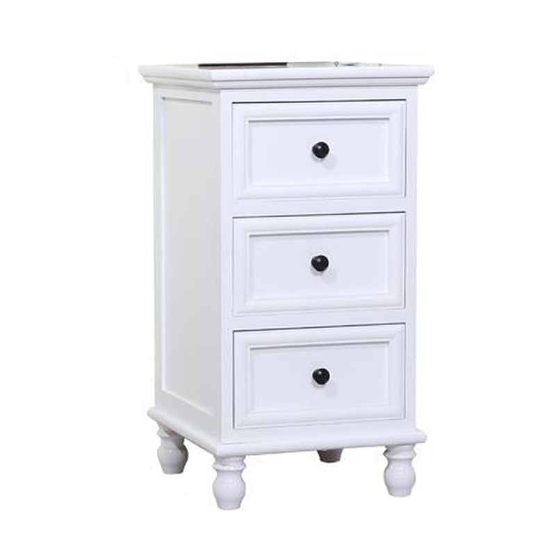 Solid Wood Accent Chest with Drawers 13.77" Wide Chest with Bun Feet Clearhalo 'Cabinets & Chests' 'cabinets_chests' 'furn' 'furn_cabinets_chests' 'Furniture' 'Living Room Furniture' 1200x1200_6573af51-c171-46ff-96fc-bc122ca45d4d