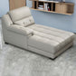 Modern Upholstered Cushioned Leather Pillow Top Arms Chaise Lounge Couch Clearhalo 'Chairs & Seating' 'Chaise Lounge' 'chaise_lounge' 'furn' 'furn_chaise_lounge' 'Furniture' 'Living Room Furniture' 1200x1200_6573c2da-dd5c-457b-a01b-519ae9b7e5cb