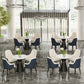 Glam 1/2/3/4/5 Pieces Dining Set Round Sintered Stone Dining Table Set Clearhalo 'Dining Room Sets' 'Dining Tables & Seating' 'dining_room_set' 'furn' 'furn_dining_room_set' 'Furniture' 'furniture_dining_room_set' 'Kitchen & Dining Furniture' 'kitchen&dining_furn' 'kitchen' 1200x1200_65784005-0f31-4dd4-ab33-3f7c8595153d