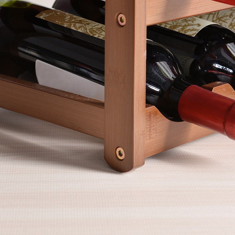 Modern Countertop Wine Rack Wood Wine Bottle Rack for Living Room Clearhalo 'furn' 'furn_wine_racks' 'Furniture' 'Kitchen & Dining Furniture' 'Wine Racks' 'wine_racks' 1200x1200_657a5ebe-cc64-4f02-8b3c-b45d6f2759ef
