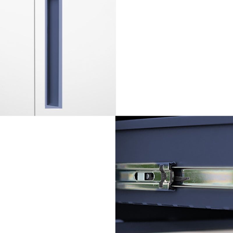 Eigentijdse bestandskast metalen frame brandwerende verticale bestandskast met vergrendeling