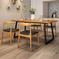 Industrial Dining Set 1/2/5 Pcs Solid Wood Dining Table and Chairs Clearhalo 'Dining Room Sets' 'Dining Tables & Seating' 'dining_room_set' 'furn' 'furn_dining_room_set' 'Furniture' 'Kitchen & Dining Furniture' 1200x1200_657ea88c-6029-48b1-844e-49526776560b