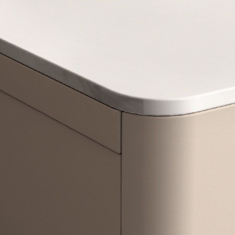 4 cassetti Vanity Set con tavolo da toeletta in pietra glam di feci