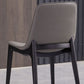 Industrial Home Solid Back Chair Leather Dining Chair with Black Legs Clearhalo ' kitchen&dining_furn' 'Dining Chairs' 'Dining Tables & Seating' 'dining_chair' 'furn' 'furn_dining_chair' 'Furniture' 'furniture_dining_chair' 'Kitchen & Dining Furniture' 'kitchen' 1200x1200_6583542d-8381-41d1-a6a4-ea6092a9868b