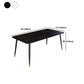 Modern Rectangle Dining Table Set 1/2/5/7 Pieces Stone Top Dinette Set Clearhalo 'Dining Room Sets' 'Dining Tables & Seating' 'dining_room_set' 'furn' 'furn_dining_room_set' 'Furniture' 'Kitchen & Dining Furniture' 1200x1200_6583b189-c95c-4e39-804e-a0bb2f7439b4