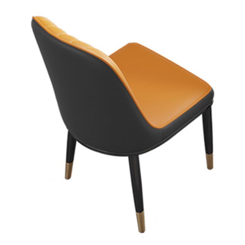 Glossy White Dining Table Set 1/7 Pieces Dinette Set with Chairs