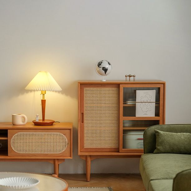 Porta scorrevole in legno massiccio mobile server moderno con spazio per la cucina