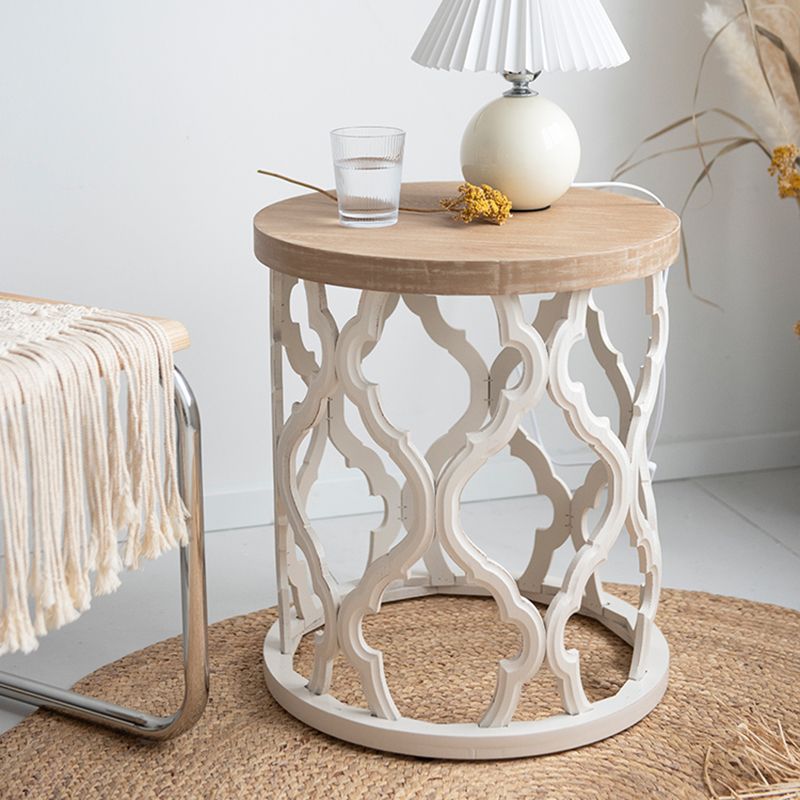 Rustic Style Antique Pedestal Coffee Table Round Wood Cocktail Table Clearhalo 'Coffee & Accent Tables' 'Coffee Tables' 'coffee_tables' 'furn' 'furn_coffee_tables' 'Furniture' 'furniture_coffee_tables' 'Living Room Furniture' 1200x1200_658b8116-c321-43c8-abbb-79a425a0cd4d