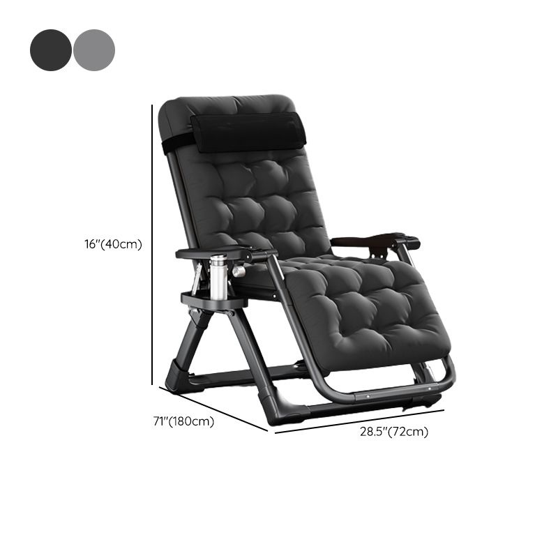 Contemporary Single Ergonimic Recliner with Legs and Pillow Metal Solid Color Clearhalo 'Chairs & Seating' 'furn' 'furn_recliners' 'Furniture' 'Living Room Furniture' 'Recliners' 1200x1200_658ed343-7ece-4e68-8c30-4b1f5b7edb7a