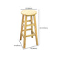 Industrial Bar and Counter Stool Round Wood Stool with 4 Legs Clearhalo 'Bar Furniture' 'Bar Stools' 'bar_stools' 'furn' 'furn_bar_stools' 'furniture_bar_stools' 'Kitchen & Dining Furniture' 'kitchen&dining_furn' 'kitchen' 'kitchen_furn' Furniture' 1200x1200_658f0e87-38a9-4d33-8641-2a193bbbae75
