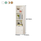 Closed Wooden Bookshelf Modern Home Living Room Study Corner Bookcase