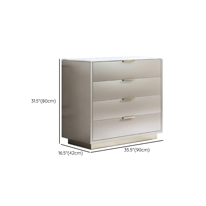 Modern de almacenamiento Chox Tresser Piedra/Cofre de almacenamiento de madera con cajones