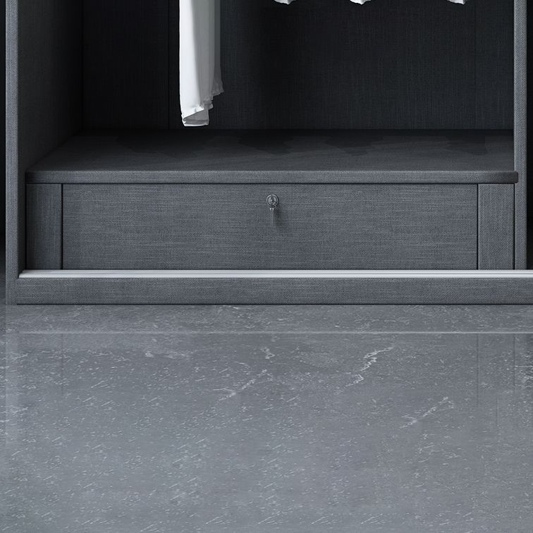 Manufactured Wood Glossy White Storage Cabinet Modern Cabinet for Bedroom Clearhalo 'Armoires & Wardrobes' 'armoires_wardrobes' 'Bedroom Furniture' 'furn' 'furn_armoires_wardrobes' 'Furniture' 1200x1200_659a8044-3c82-4267-89c4-cb1402829835