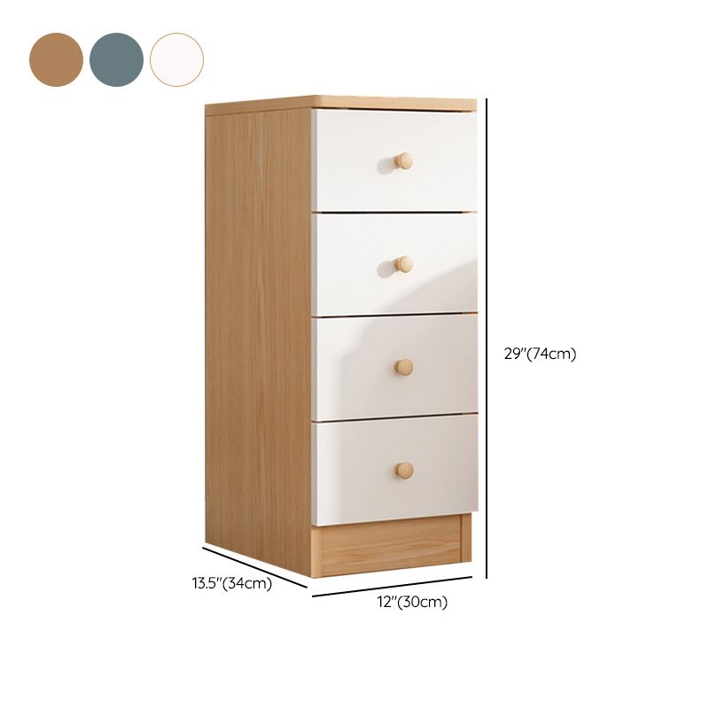 Contemporary Wooden Accent Cabinet Bar Pulls Handle Design Storage Cabinet