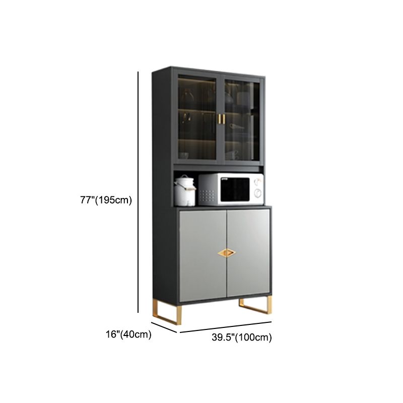 Wood Living Room Sideboard Cabinet Modern Credenza with Drawers and Storages Clearhalo 'buffet_sideboard' 'Buffets & Sideboards' 'furn' 'furn_buffet_sideboard' 'Furniture' 'furniture_buffet_sideboard' 'Kitchen & Dining Furniture' 1200x1200_659c7a55-79b1-42d9-92ab-30b02a220fa6