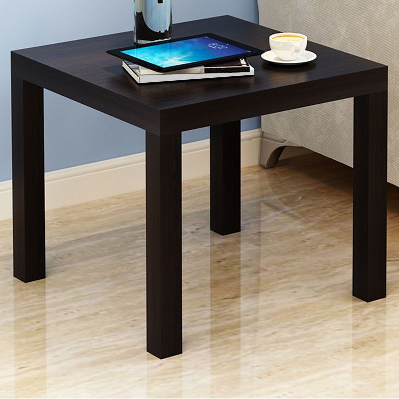 Contemporary Square Side End Table Wood 4 Legs End Slide Table Clearhalo 'Coffee & Accent Tables' 'End & Side Tables' 'end_side_tables' 'furn' 'furn_end_side_tables' 'Furniture' 'Living Room Furniture' 1200x1200_659dfcc9-f465-4929-82d4-9f0eee5e68f0