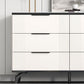 Commode de rangement en pierre de coffre de rangement contemporain de 11,7 pouces de largeur