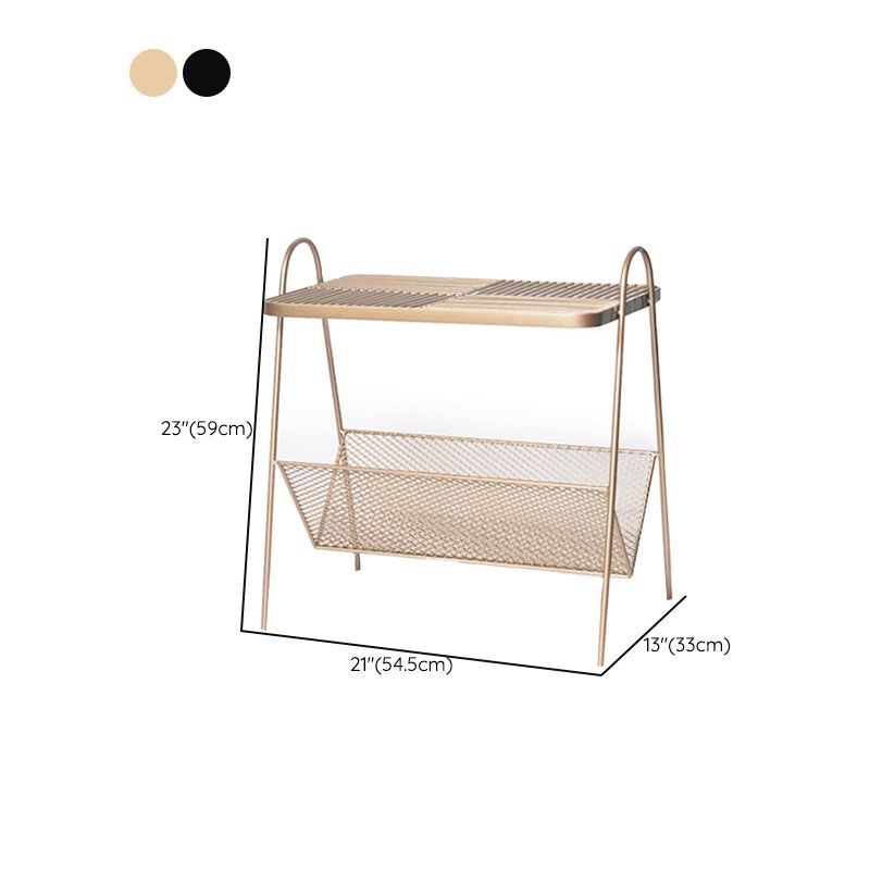 23,22 "Tavolino laterale superiore del rettangolo alto tavolo da base in slitta