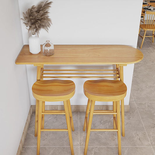 Hedendaagse massief hout Specialty Bar Hoogte Pub Tafel voor woonkamer