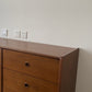 Commode double ultra moderne en pin, commode de rangement pour chambre à coucher
