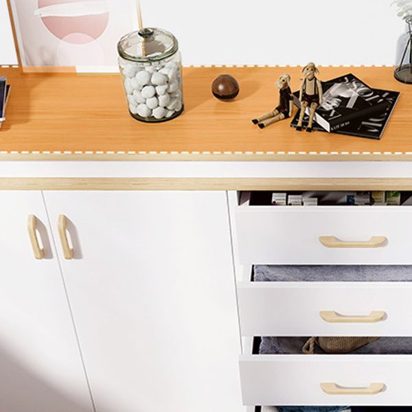 Moderne opbergkist van 13,26 inch breed, vervaardigd uit hout