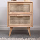 11.81" Wide Accent Chest Rattan Rectangle Standard Chest with Drawers