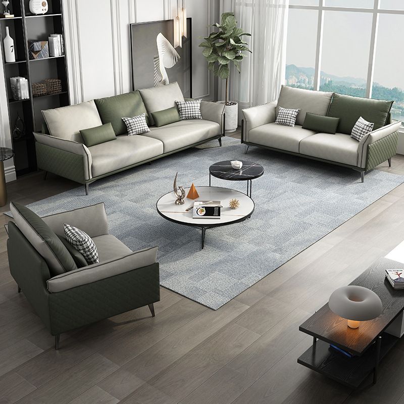 Nordic Upholstered Pillow Top Arm Sofa Water-Resistant Couch for Three People Clearhalo 'furn' 'furn_sofas' 'Furniture' 'furniture_sofas' 'Living Room Furniture' 'Sofa' 'sofas' 1200x1200_65b0398a-91be-4272-9de9-72f60f06e2ef