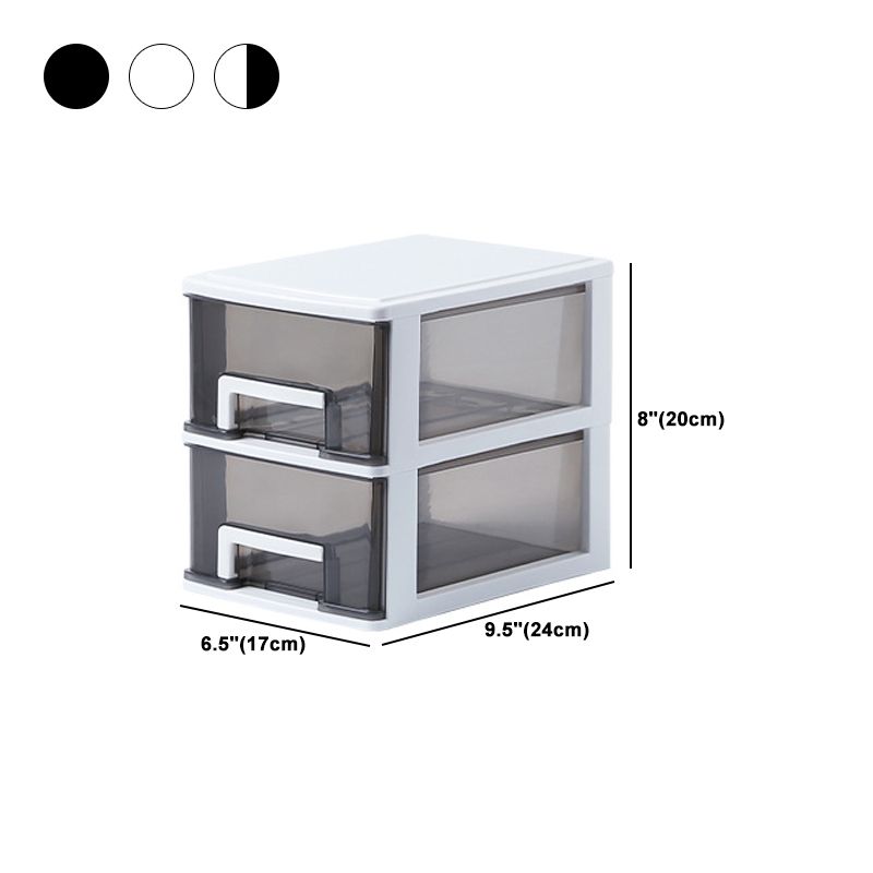 Plastic File Cabinet Vertical Home or Office File Cabinet with Drawers Clearhalo 'Filing Cabinets' 'filling_cabinets' 'furn' 'furn_filling_cabinets' 'Furniture' 'Office Furniture' 1200x1200_65b12777-8cee-4dbe-90d1-21ae3198c11c