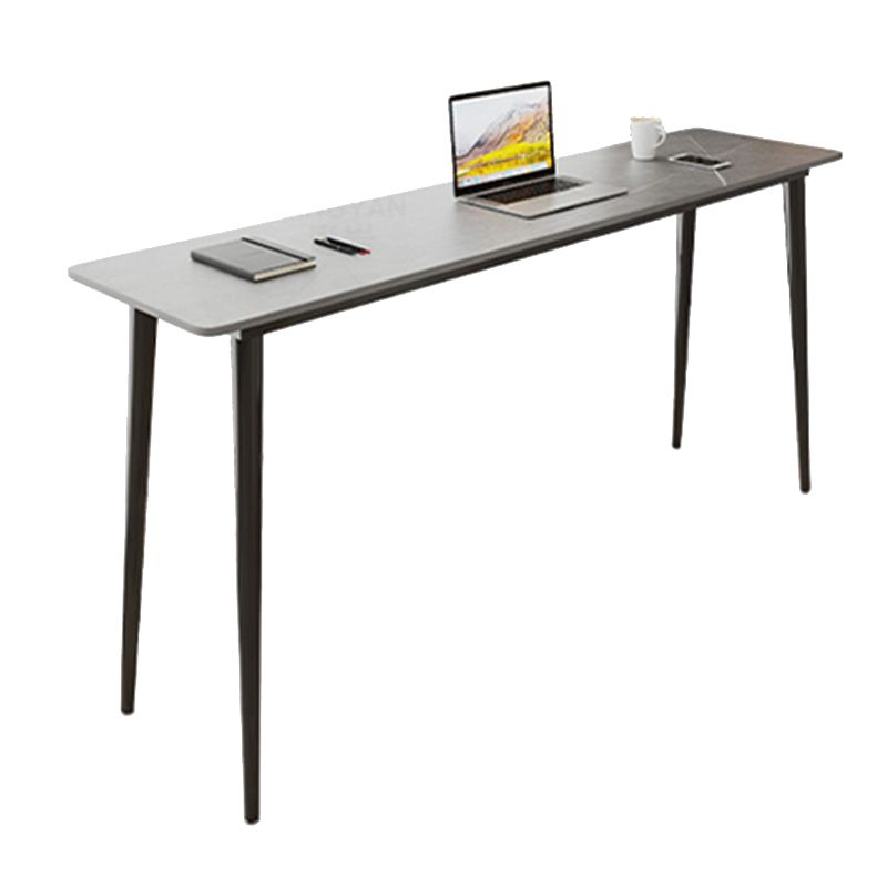 Modern Rectangle Stone Counter Table 1/2/3 Pieces Bar Table Set for Cafe Clearhalo 'Bar Furniture' 'furn' 'furn_home_bar_bar_sets' 'Furniture' 'Home Bars & Bar Sets' 'home_bar_bar_sets' 'Kitchen & Dining Furniture' 1200x1200_65b13ae1-8d94-49a9-b5ba-4c02830949e1