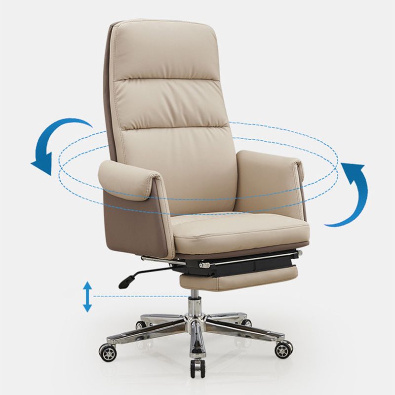 Contemporary Chair Fixed Arms Adjustable Seat Height Office Chair Clearhalo 'furn' 'furn_office_chair' 'Furniture' 'Office Chairs' 'Office Furniture' 'office_chair' 1200x1200_65b1df55-f6a6-40ae-a77b-892d01fc8cb0