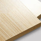 Mesa de centro contemporánea de 19" de alto, mesa de cóctel de madera con almacenamiento