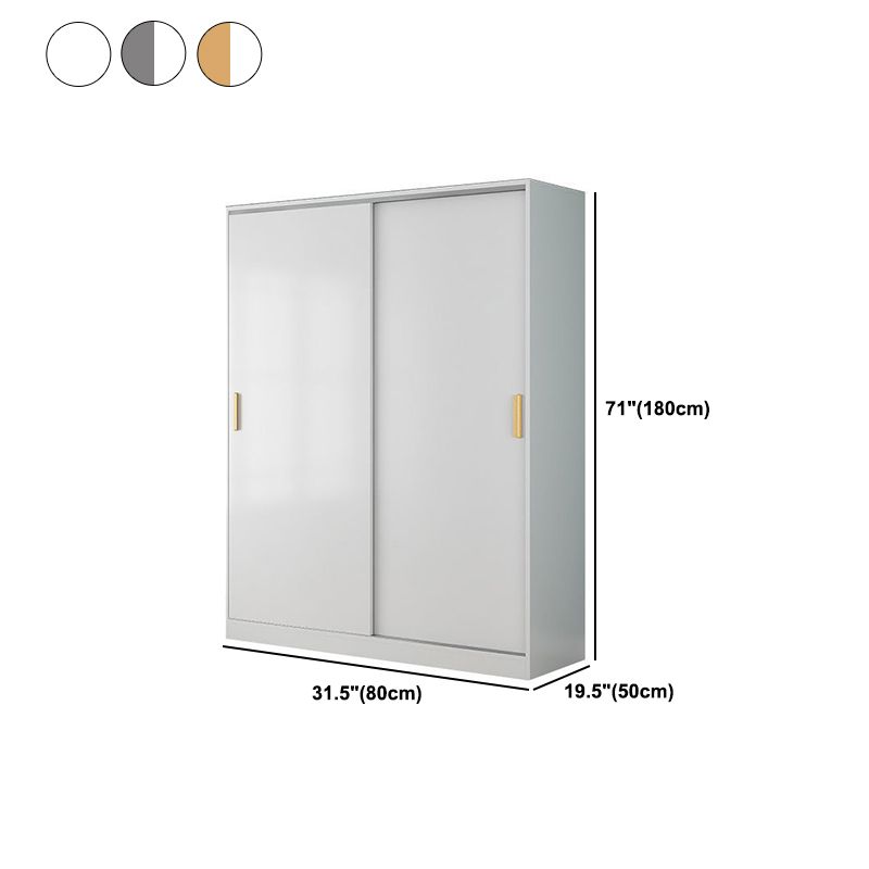 Engineered houten garderobe kast moderne garderobe kast met planken