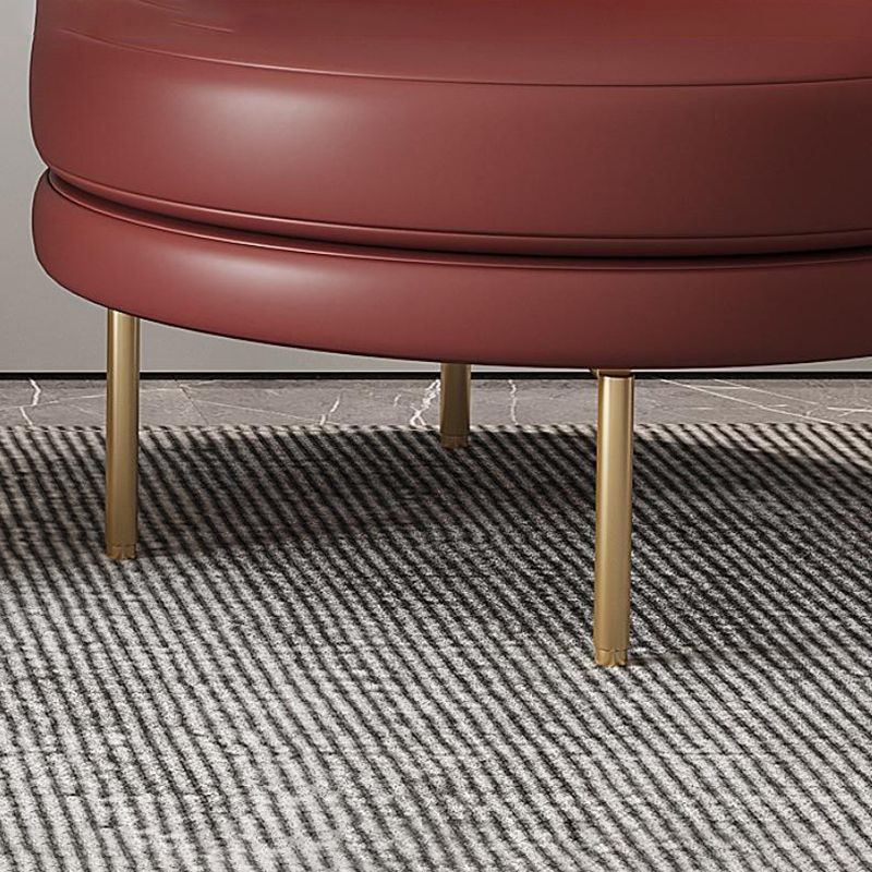 27.55" Wide Parsons Chair Armless Chair with Pillow Back for Living Room Clearhalo 'Accent Chairs' 'accent_chairs' 'Chairs & Seating' 'furn' 'furn_accent_chairs' 'Furniture' 'Living Room Furniture' 1200x1200_65bb2316-c9f1-46a7-ab87-b87582ace923