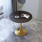 Traditional Luxury Rounded Dining Table Stone and Metal Tulip Dining Table Clearhalo ' dining_table' 'Dining Tables & Seating' 'Dining Tables' 'furn' 'furn_dining_table' 'Furniture' 'furniture_dining_table' 'Kitchen & Dining Furniture' 'kitchen&dining_furn' 'kitchen' 'kitchen_dining_table' 1200x1200_65bd6e27-729a-4781-924d-a5d80659d2c7