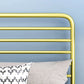 84.65 inch Wide Industial Bed Frame Metal Bed with Headboard Clearhalo 'Bedroom Furniture' 'Beds' 'furn' 'furn_beds' 'Furniture' 1200x1200_65c0a744-0ae6-40bb-b8f7-b427cb733bfb