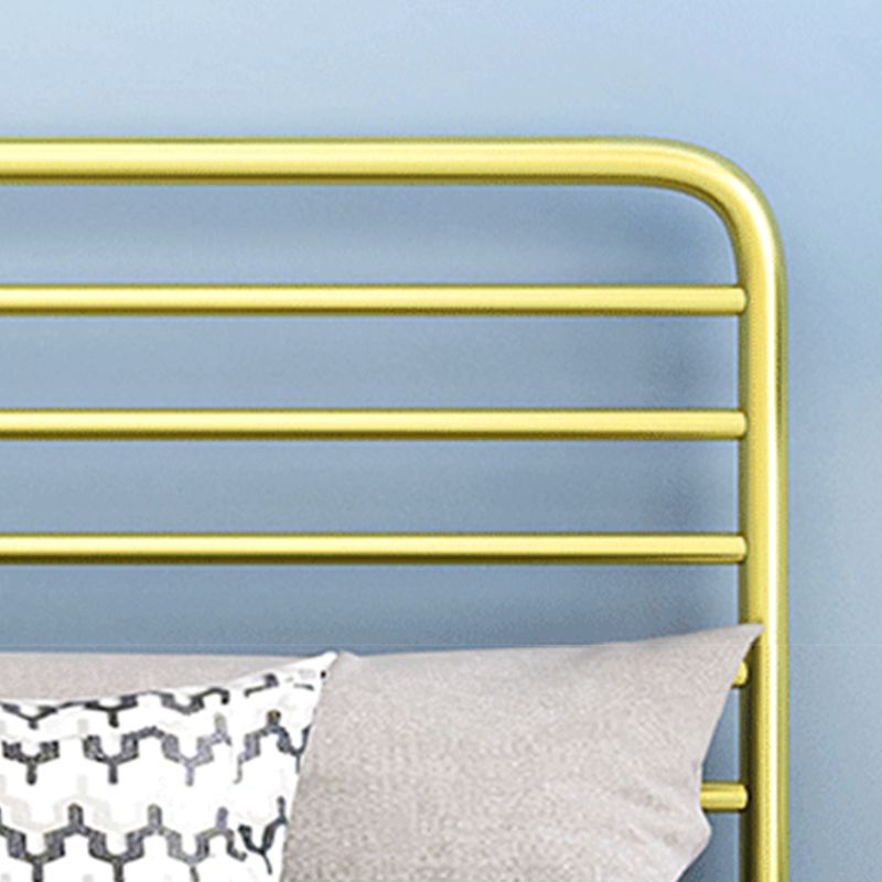 84.65 inch Wide Industial Bed Frame Metal Bed with Headboard Clearhalo 'Bedroom Furniture' 'Beds' 'furn' 'furn_beds' 'Furniture' 1200x1200_65c0a744-0ae6-40bb-b8f7-b427cb733bfb