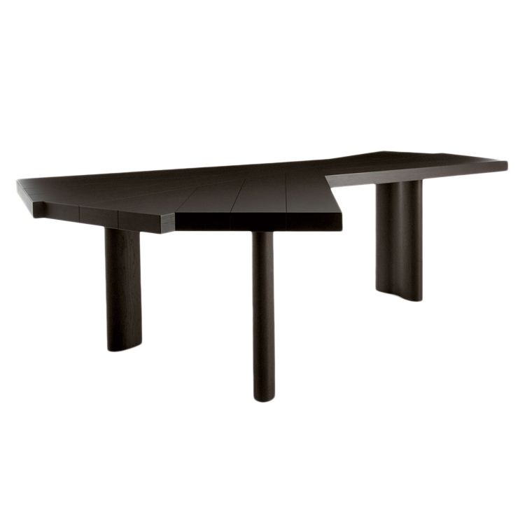 Modern Black and Bround in Wood Counter Table Specialty Dining Table for Kitchen Clearhalo 'Dining Tables & Seating' 'Dining Tables' 'dining_table' 'furn' 'furn_dining_table' 'Furniture' 'Kitchen & Dining Furniture' 1200x1200_65c17860-58bf-4180-b071-4686980cf81a