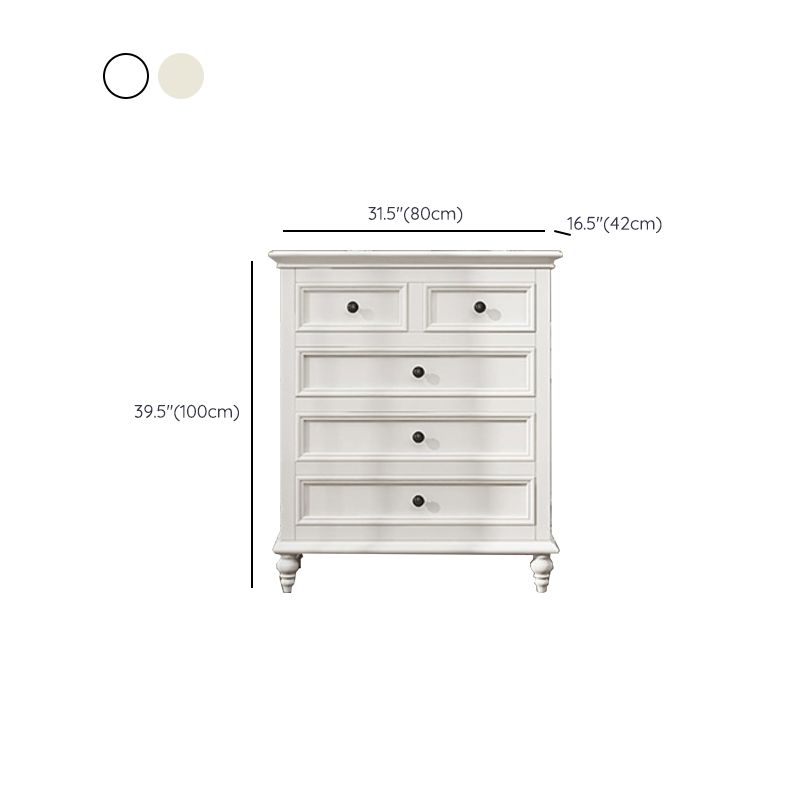 American traditionnel lingerie poitrine Birch rangement commode coffre pour chambre à coucher