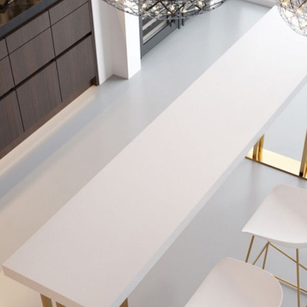 Tavolo da bar di base/tavolo da dinette in oro glam