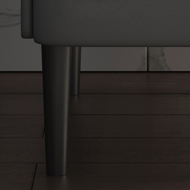 Modernos 2 cajones acento mesa de noche de mesa antiguo gabinete en la cama