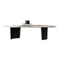 No Distressing Coffee Table Modern 2 Legs Free-Form Single Coffee Table Clearhalo 'Coffee & Accent Tables' 'Coffee Tables' 'coffee_tables' 'furn' 'furn_coffee_tables' 'Furniture' 'Living Room Furniture' 1200x1200_65ca62f2-b5d0-436c-b335-c720dc116db1