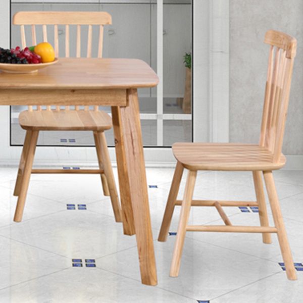 4-foot Oak Solid Wood Table Simplicity Style Rectangle Dining Table Clearhalo ' dining_table' 'Dining Tables & Seating' 'Dining Tables' 'furn' 'furn_dining_table' 'Furniture' 'furniture_dining_table' 'Kitchen & Dining Furniture' 'kitchen&dining_furn' 'kitchen' 'kitchen_dining_table' 1200x1200_65cd49d8-fc63-4e19-8d07-efe1da097895