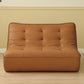 Armless Faux Leather Sofa Mid Century Modern Tufted Back Sofa Clearhalo 'furn' 'furn_sofas' 'Furniture' 'Living Room Furniture' 'Sofa' 'sofas' 1200x1200_65d0bba9-97c8-4d74-8167-f5f91a9fb20e