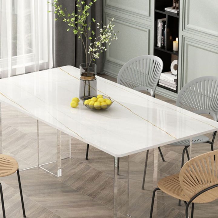 Stone Top Table Traditional Luxury Dining Table with Double Pedestal Base Clearhalo 'Dining Tables & Seating' 'Dining Tables' 'dining_table' 'furn' 'furn_dining_table' 'Furniture' 'furniture_dining_table' 'Kitchen & Dining Furniture' 'kitchen' 'kitchen_dining_table' 1200x1200_65d6dfa5-a080-48a3-baf2-5af1d3158b1b