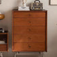 Mid-Century Modern Accent Chest with Drawers and Straight Legs in Brone Clearhalo 'Cabinets & Chests' 'cabinets_chests' 'furn' 'furn_cabinets_chests' 'Furniture' 'Living Room Furniture' 1200x1200_65d8a3a1-7189-451d-803c-c5ae81e02242