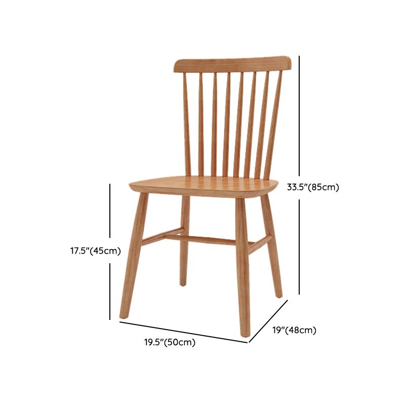 Juego de comedor moderno fijo 1/7 pcs muebles de madera maciza marrón para el hogar