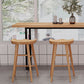 Industrial Style Wood Top Counter Table 42-inch Height Table for Coffee Shop Clearhalo 'Bar Furniture' 'Bar Tables' 'bar_tables' 'furn' 'furn_bar_tables' 'Furniture' 'furniture_bar_tables' 'Kitchen & Dining Furniture' 1200x1200_65dec8af-8d53-474b-908f-5cd980acf380